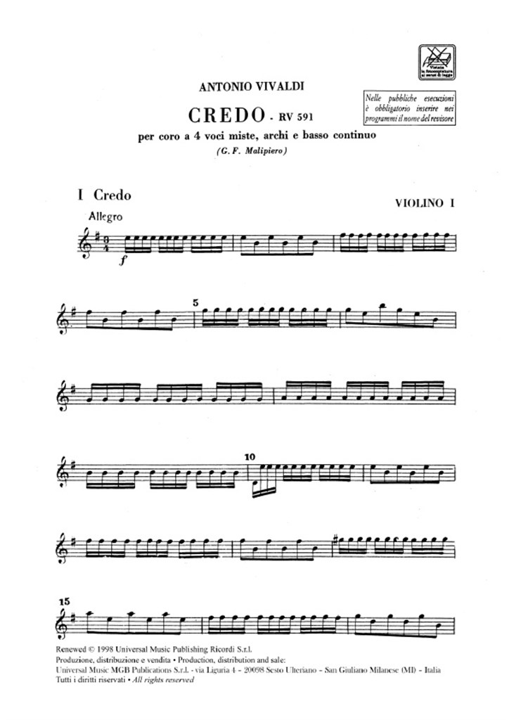 Credo Rv 591